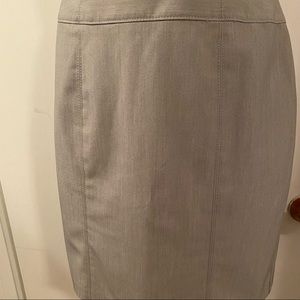Worthington gray business skirt size 16